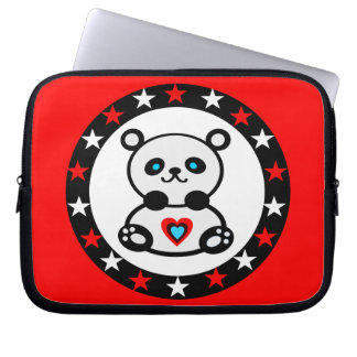 »¦๑Schattige Baby Roze Panda Laptop Hoes๑¦« Sleeve