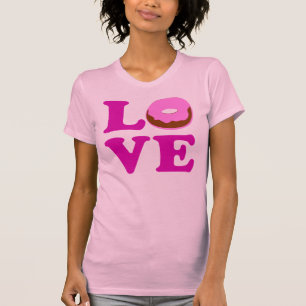 ღ ♥ تLiefde Donut Bella Canvas Jersey Tت ♥ ღ T-shirt