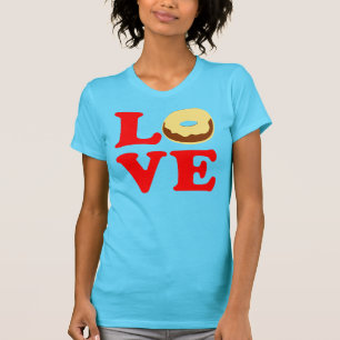 ღ ♥ تLiefde Donut Bella Canvas Jersey Tت ♥ ღ T-shirt