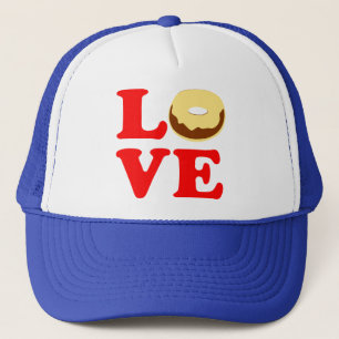 ღ تLiefde Donut Stijlvolle Cool Trucker Hatت ღ Pet