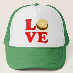 ღ تLiefde Donut Stijlvolle Cool Trucker Hatت ღ Pet
