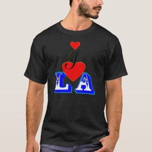 ღ ♥ Ik hou van LA Fabulous Basic T-Shirt ♥ ღ