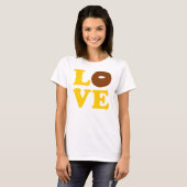 ღ ♥Love Donut Chic Femme T-shirt ♥ ღ (Devant entier)