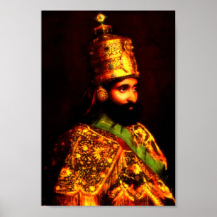 ቀ ዳ ዊ ኃ ይ ) Haile Selassie I Coronation Poster