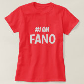 እኔምፋ ኖነኝ #Ik ben Fano Amhara T-shirt (Design voorkant)
