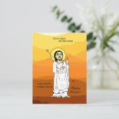 የ ፋ ፖ ካ ስ・ Ethiopische Pasen ሲ Feestdagenkaart (Staand voorkant)