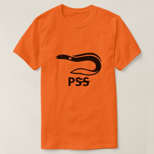 ᏢᏕᎦ - paling in Cherokee T-shirt (Design voorkant)