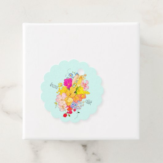 おめかし♡ウサギ BEDANKJES LABELS (In situ)