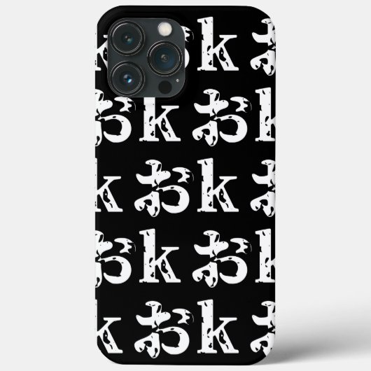 おk ~ Japans Katakana Language Hoesje-Mate iPhon Case-Mate iPhone Case (Achterkant)