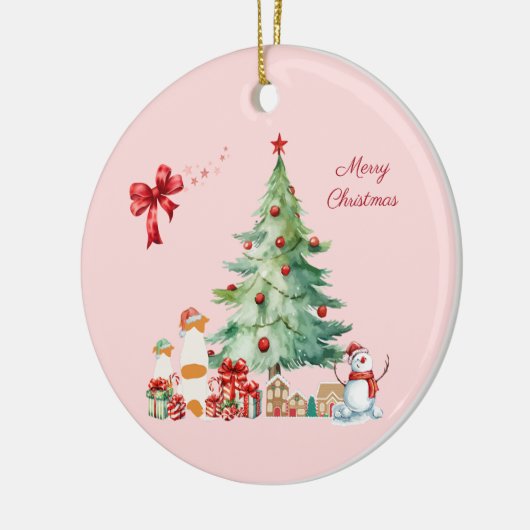 かわいいジャックラッセルテリアのクリスマス♡ KERAMISCH ORNAMENT (Links)