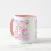 かわいいピンクのゆるふわユニコーン♡ MOK (Voorkant links)