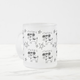 かわいい手書き犬「けせらせら犬」 MATGLAS KOFFIEMOK