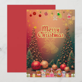 かわいい犬たちのイラスト入りクリスマスカード♡ FEESTDAGENKAART