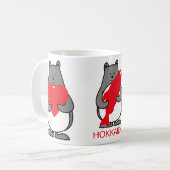 く ま ぺ ん HOKKAIDO 愛 CAFÉ MUG (Devant gauche)