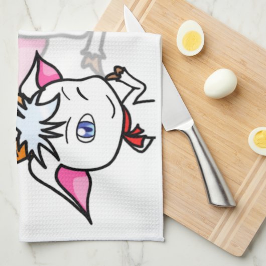 こかげのやぎ キッチンタオル THEEDOEK (Quarter Fold)