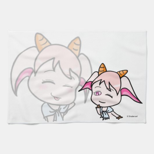 こかげのやぎ キッチンタオル THEEDOEK (Horizontaal)