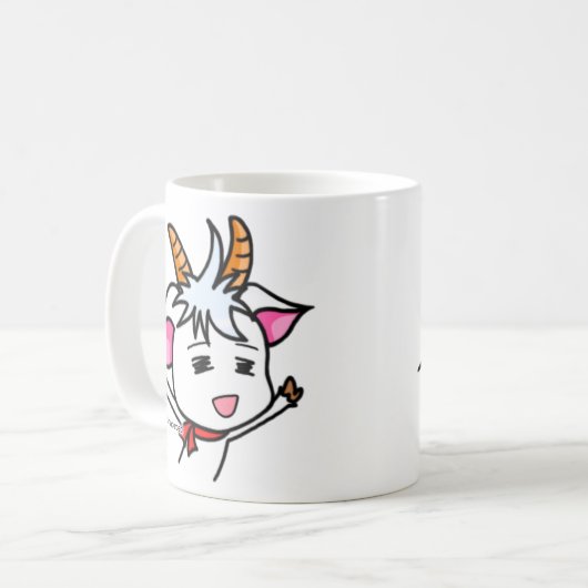 こかげのやぎ マグカップ KOFFIEMOK (Voorkant links)