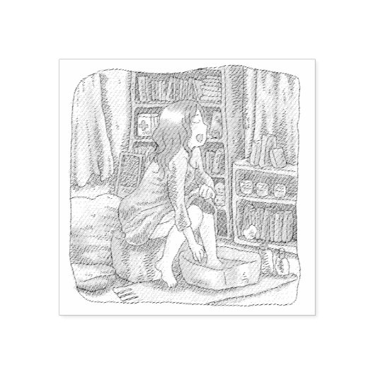 さなさなじ 	RUBBERSTEMPEL (Afrduk)