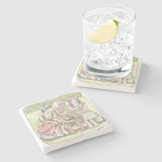 さなにやじ STENEN ONDERZETTER (Zijkant)