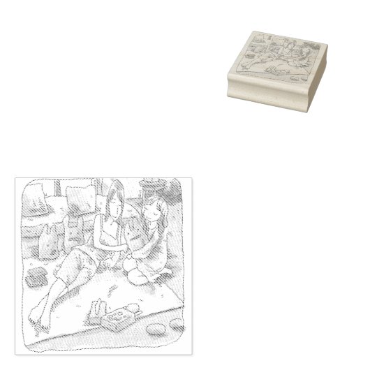 さなれれじ 	RUBBERSTEMPEL (Gestempeld)