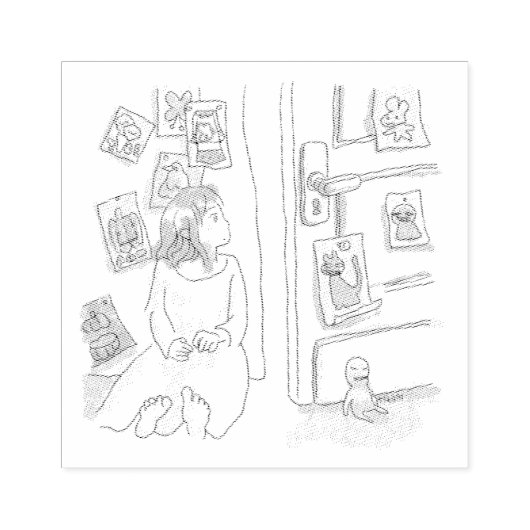 さにしやじ RUBBERSTEMPEL (Afrduk)