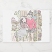 さにむれじ VOEDSELCONTAINER ETIKET (Enkel label)