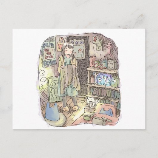 さやしごじ BRIEFKAART (Voorkant)