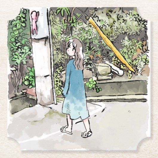 されくさじ KARTONNEN ONDERZETTERS (Voorkant)