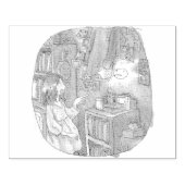 さ や に じ 	RUBBERSTEMPEL (Afrduk)