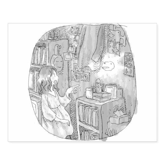 さ や に じ 	RUBBERSTEMPEL (Afrduk)