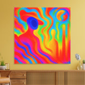 とろける知覚 CANVAS AFDRUK (Insitu (Woonkamer))