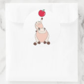 なまけたろうステッカー　はな RONDE STICKER (Tas)