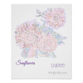 ひまわり・「縁結曼荼羅」を使って PERFECT POSTER (Voorkant)