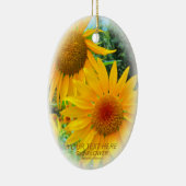ひまわり KERAMISCH ORNAMENT (Rechts)