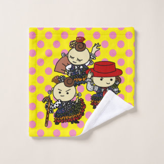 みすづ様タオル　３人 WASHANDJE