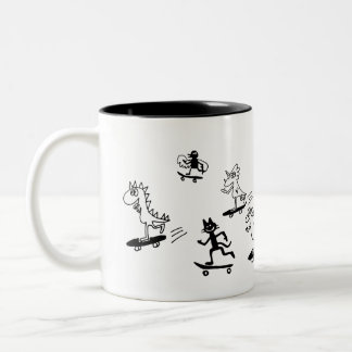 みんなでスケボー TWEEKLEURIGE KOFFIEMOK