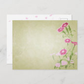 やさしさを届ける*撫子のポストカード BRIEFKAART (Voorkant / Achterkant)