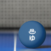♨ゆ warm water - Yu | Japanse taal Pingpongballen (Net)