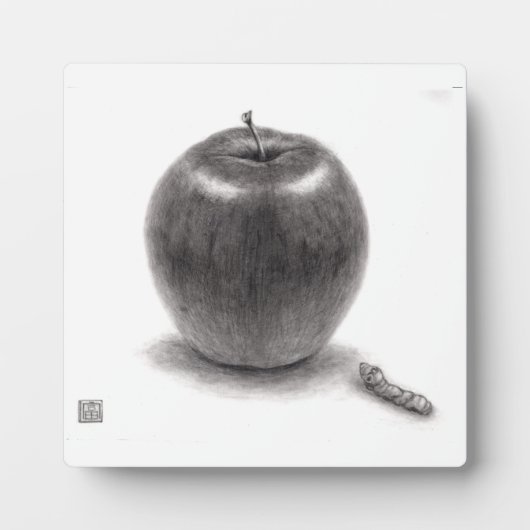 りんごとあおむし FOTOPLAAT (Voorkant)