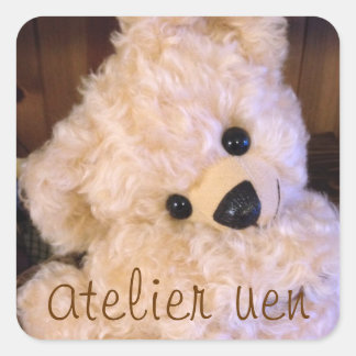 アトリエうえん　オリジナルかくしーる（ぎゅ） VIERKANTE STICKER