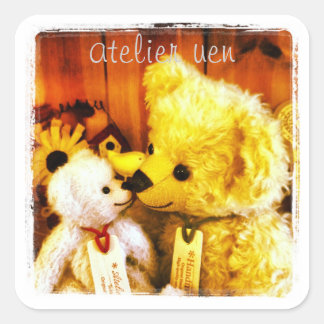 アトリエうえん　オリジナルかくしーる（なかよし） VIERKANTE STICKER