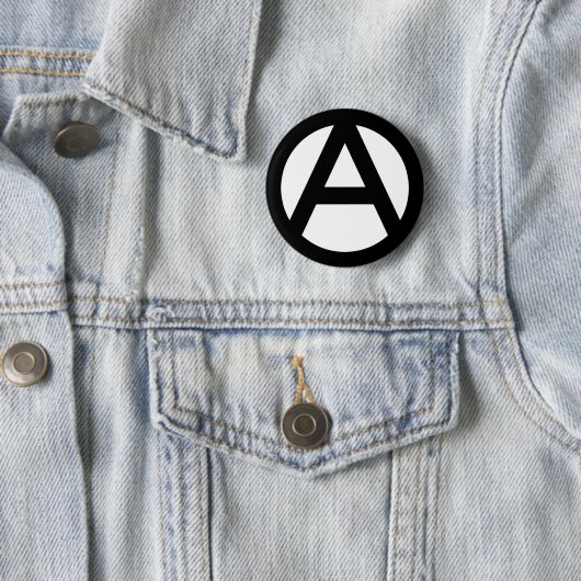 アナーキー anarchy  PUNK 無政府主義 パンク Ronde Button 5,7 Cm (In situ)