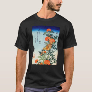 ア ザ 小 鳥, 北 Bird en Thistle, Hokusai, Ukiyo-e T-shirt