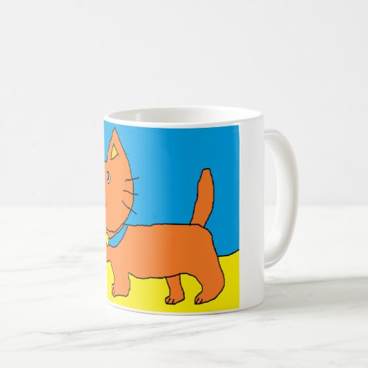 ウクライナ猫ちゃん KOFFIEMOK (Voorkant rechts)