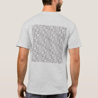 ウサギ・タイルのテセレーション(AL)Tシャツ T-SHIRT