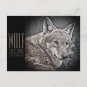 オオカミ BRIEFKAART (Voorkant)