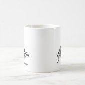 キリンと蝶のマグカップ de tasse de Giraffe&Butterfly (Centre)