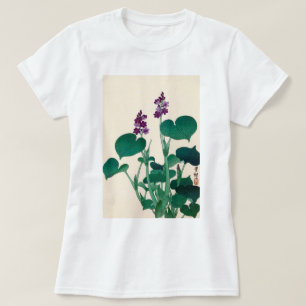 ギ ウ の 花, 古 Paars Flowering Hosta, Ohara Koson T-shirt