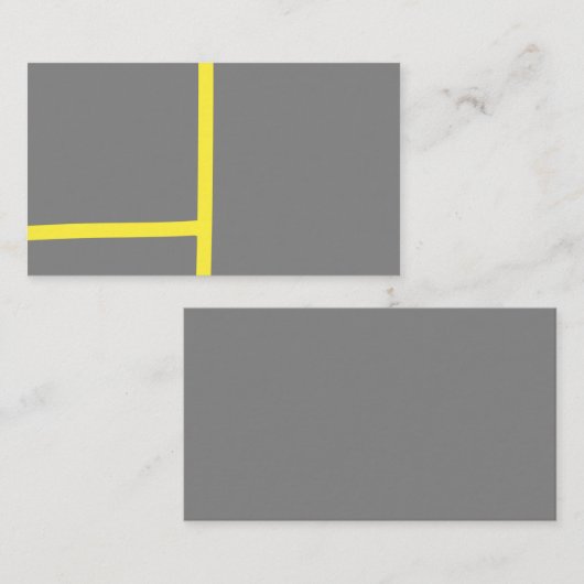 グレーな世界での道筋 VISITEKAARTJE (Voorkant / Achterkant)