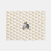 ケイメイ牧場 グラマーちゃん シルエット&顔出し FLEECE DEKEN (Voorkant (Horizontaal))